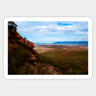 Australian Outback, Desert and Mountains Sticker